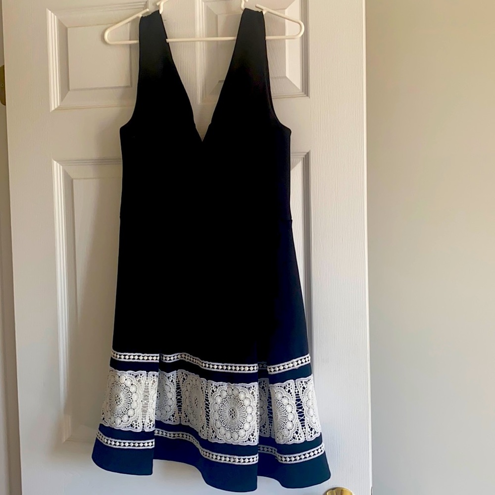 Black cocktail dress